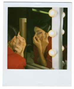 Flamenco Empirico Polaroid Exhibition 2009, Mercat de les Flors, Barcelona, Backstage with Increpacion Danza