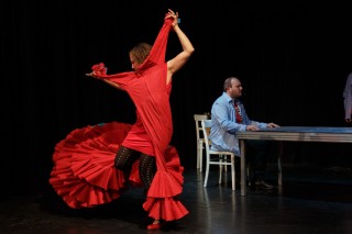 Foto Flamencotaenzerin Julia Petschinka_Flamencosaenger Paco Contreras_Foto von Daniel Karsch