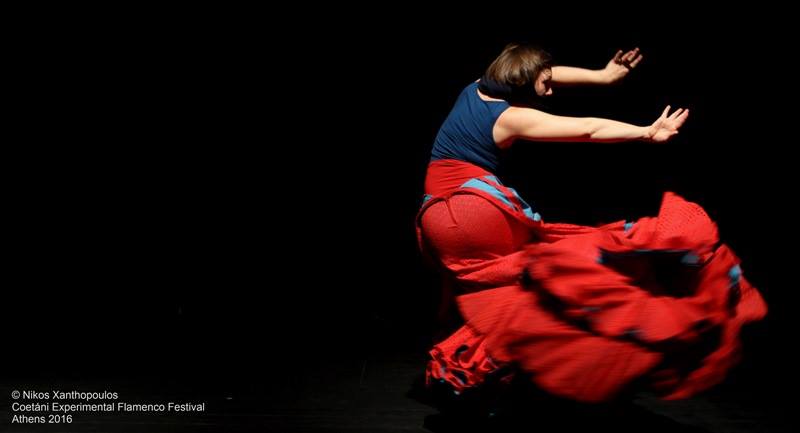 Foto der Flamencoperformance nextduo von Julia Petschinka in Athen